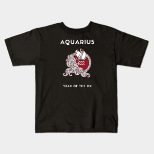 AQUARIUS / Year of the OX Kids T-Shirt